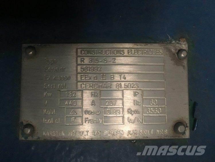 Sundyne pumpe Type LV31 폐기물 펌프