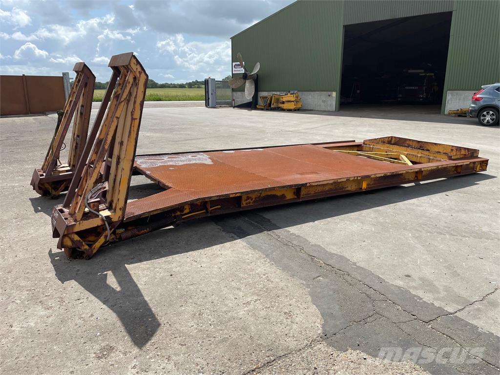  Trailerbund med slidsker 로우 로더-세미 트레일러