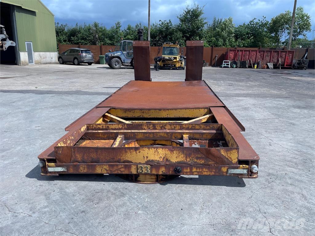  Trailerbund med slidsker 로우 로더-세미 트레일러