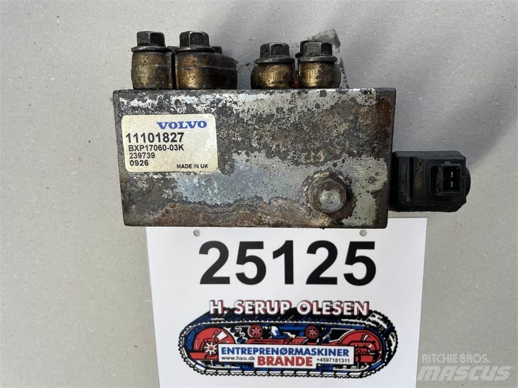  Ventilblok ex. Volvo L120F 유압식 기계
