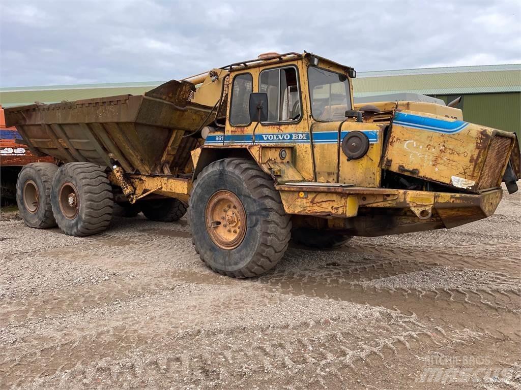 Volvo 861 dumper til ophug 건설현장 덤프트럭