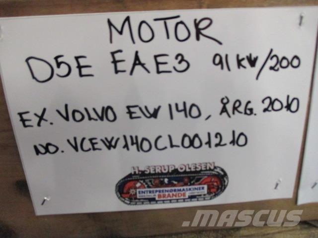 Volvo D5E EAE3 motordele 엔진