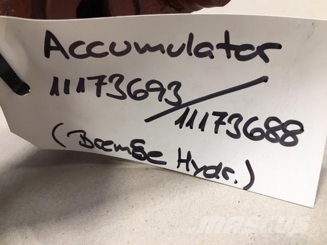 Volvo L180E Accumulator 유압식 기계