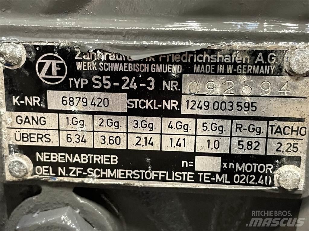 ZF gearkasse type S5-24-3 트랜스미션