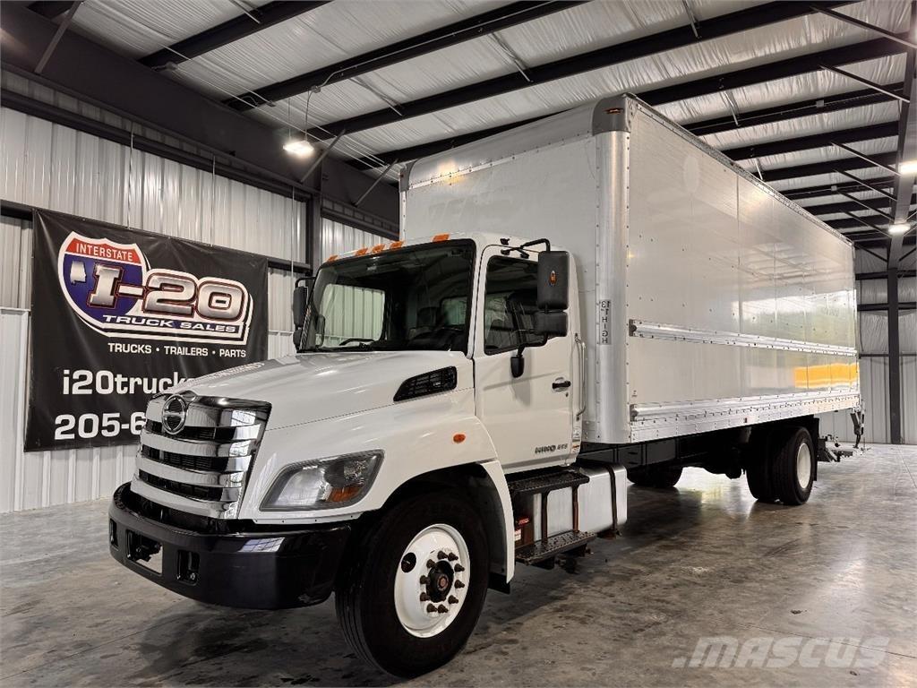 Hino 268 탑차 트럭