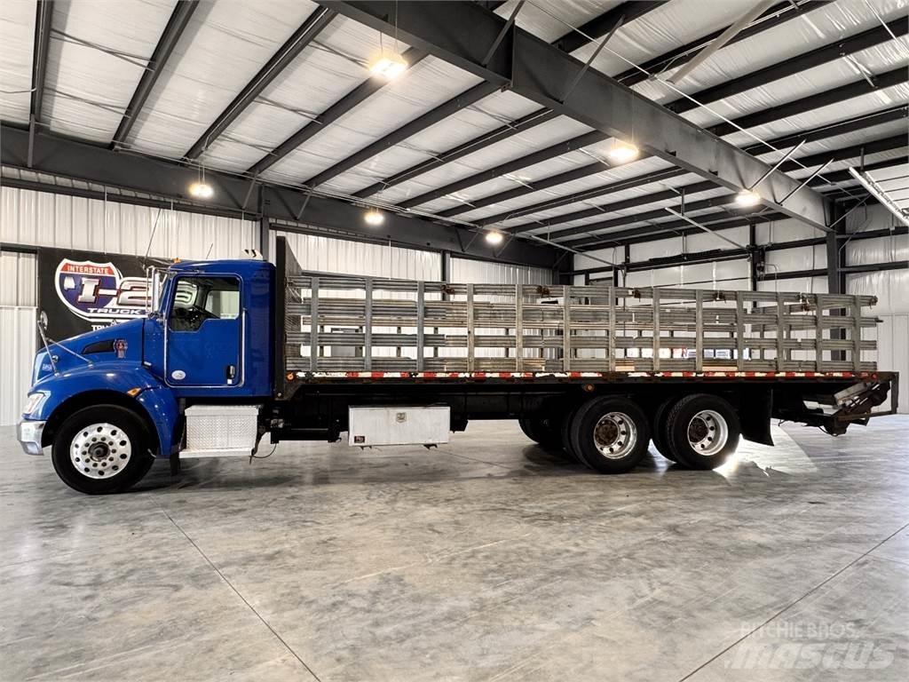 Kenworth T370 플랫베드/드롭사이드 트럭