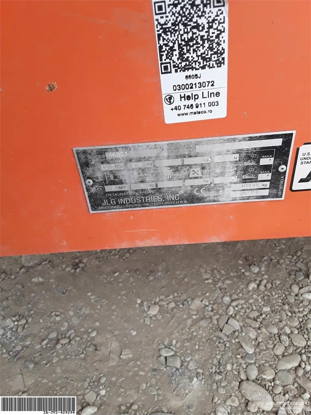 JLG 660SJ 관절형 전동이동 리프트
