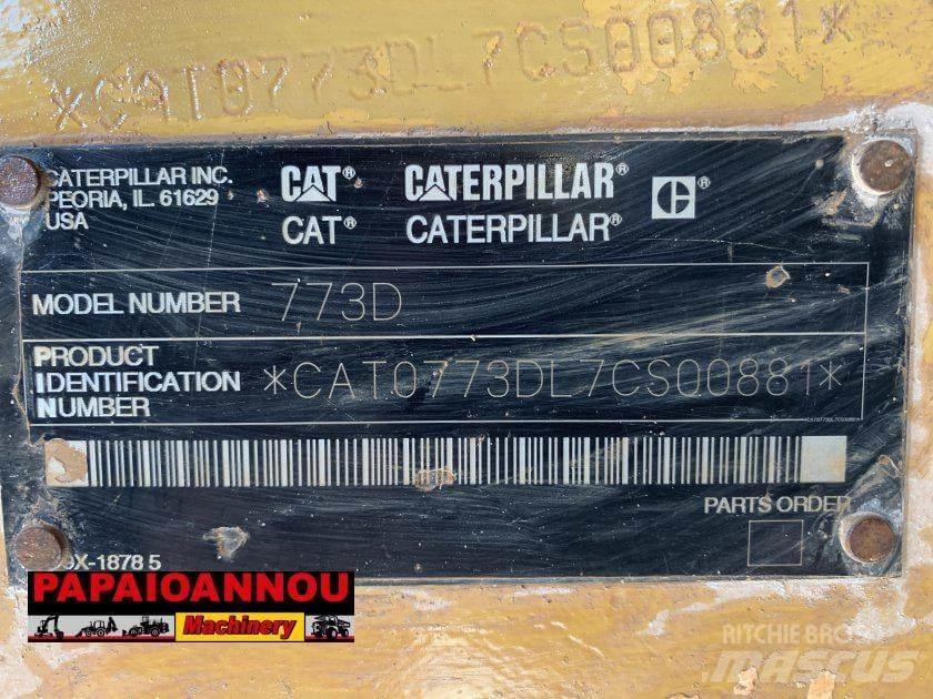 CAT 773D 건설 장비 - 기타