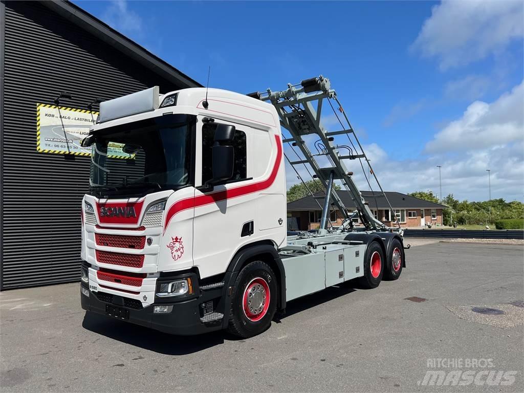 Scania R520 hejs 케이블 리프트 탈착식 트럭