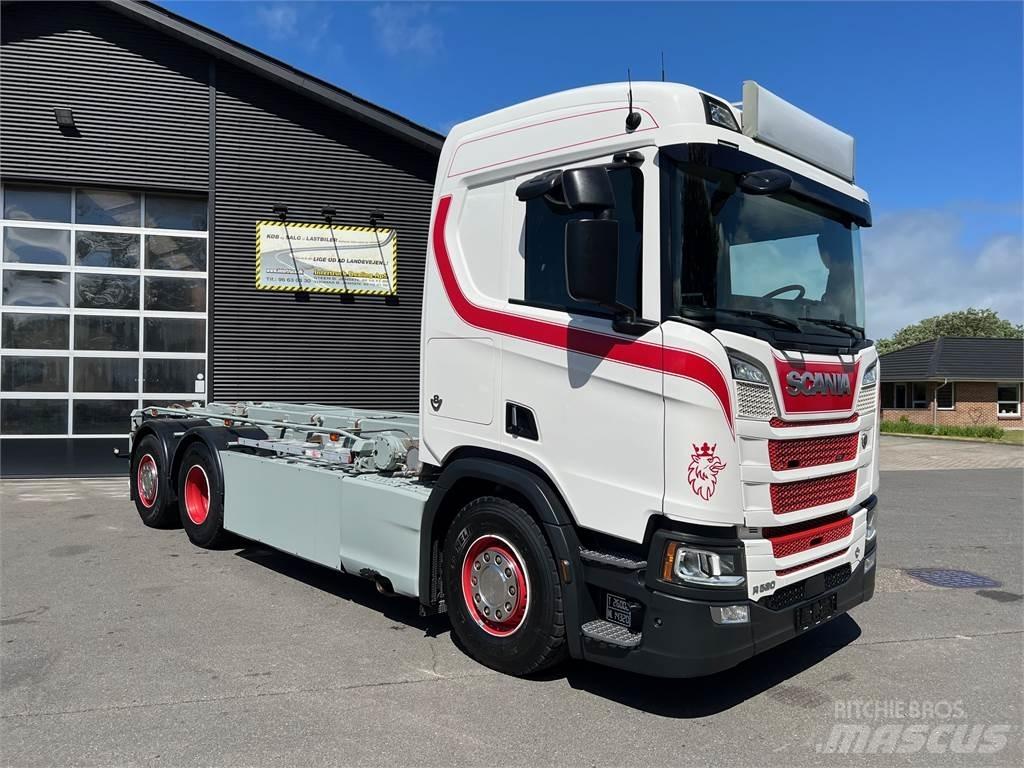 Scania R520 hejs 케이블 리프트 탈착식 트럭