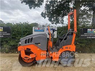 Hamm HD8 VV Roller 트윈 드럼 롤러