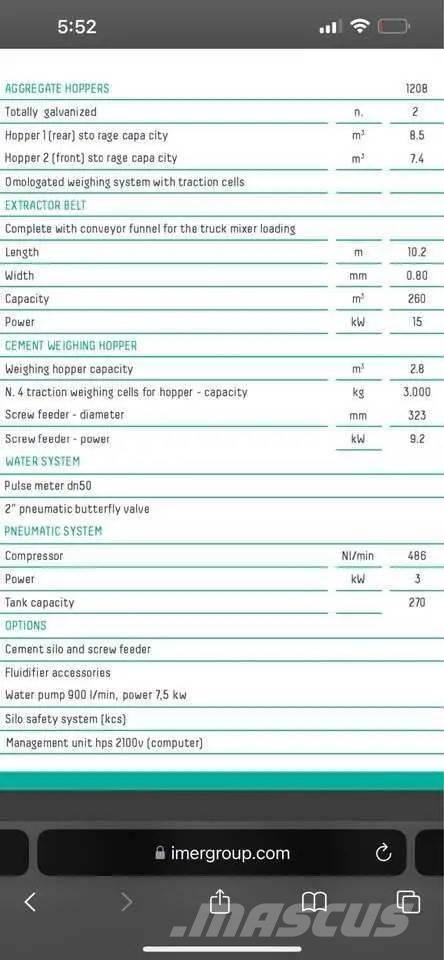 Imer oruready xs 기타 부품  