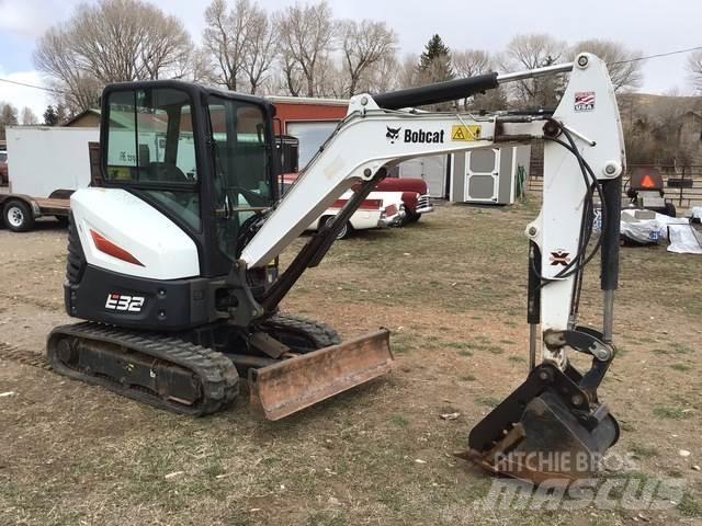 Bobcat E32i 대형 굴삭기 29톤 이상