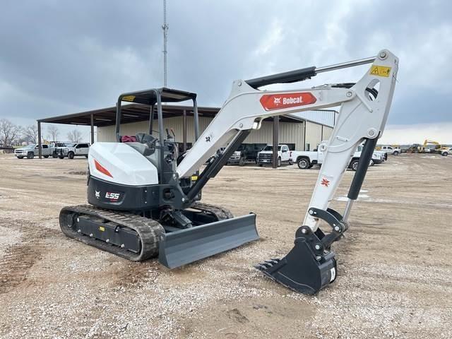 Bobcat E55 대형 굴삭기 29톤 이상