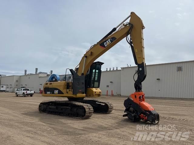 CAT 320DFM 목재 쪼개기 및 절단기