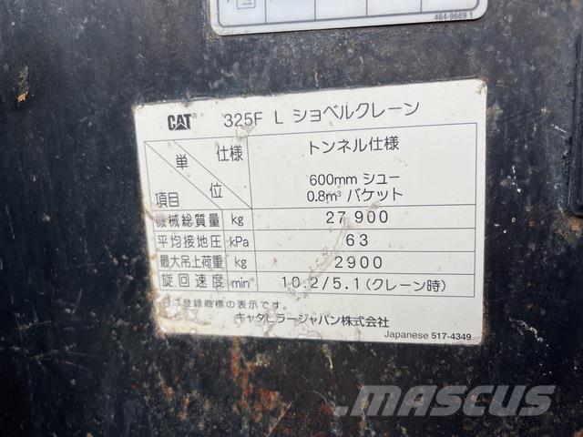 CAT 325F L 대형 굴삭기 29톤 이상