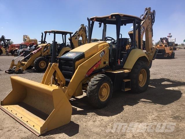 CAT 415 백호로더