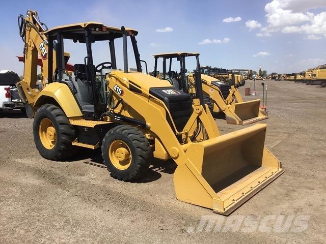 CAT 415 백호로더