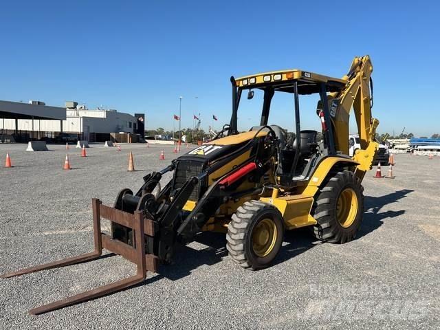 CAT 420D 백호로더