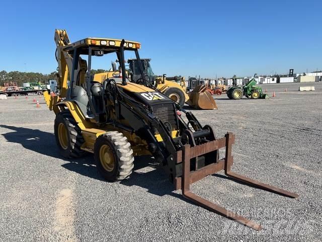 CAT 420D 백호로더