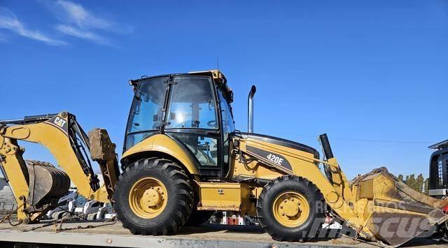 CAT 420E 백호로더