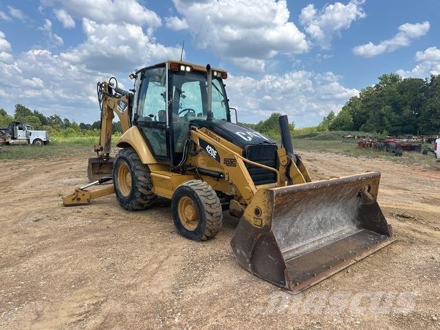 CAT 420E 백호로더
