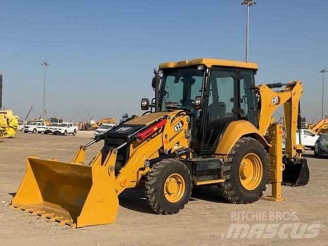 CAT 424 백호로더
