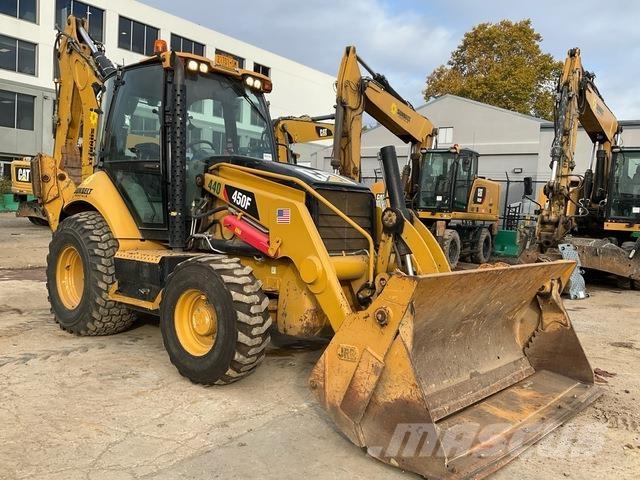 CAT 450F 백호로더