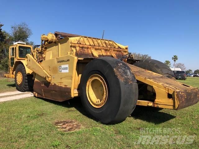 CAT 633D 스크레이퍼