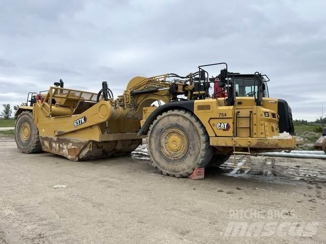 CAT 637K 스크레이퍼