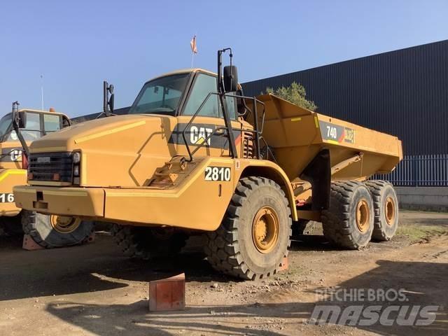 CAT 740 연결식 홀러