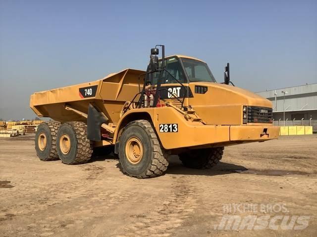 CAT 740 연결식 홀러