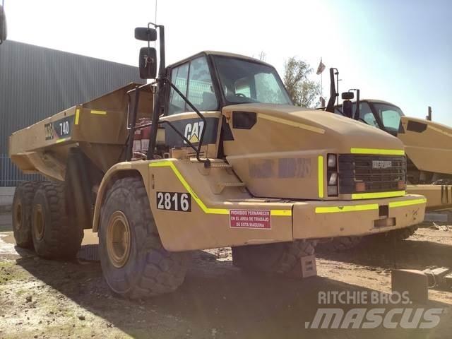 CAT 740 연결식 홀러