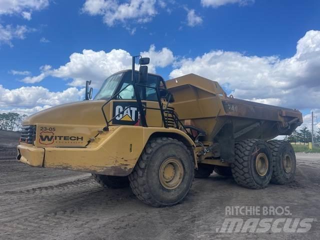 CAT 740 연결식 홀러