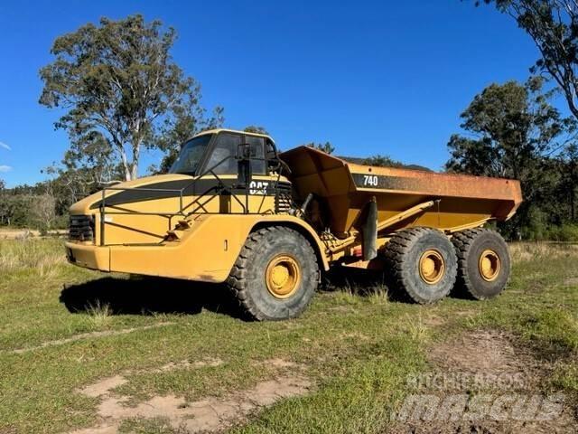 CAT 740 연결식 홀러