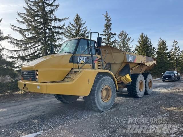 CAT 740 연결식 홀러
