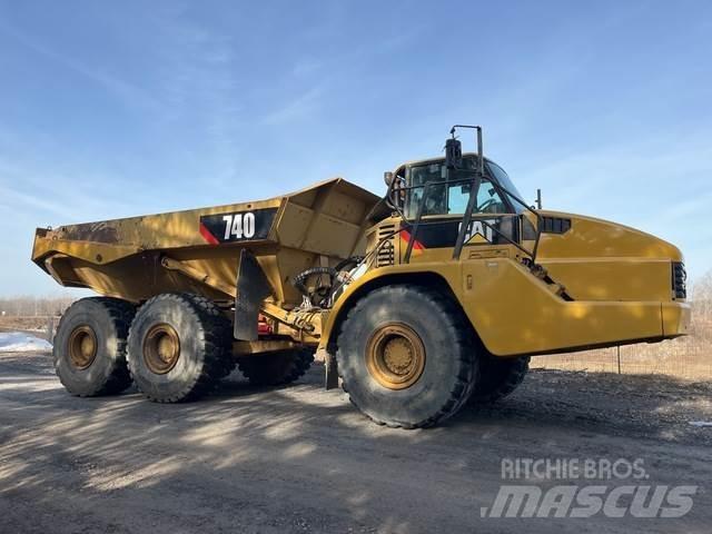 CAT 740 연결식 홀러