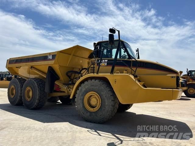 CAT 740 연결식 홀러