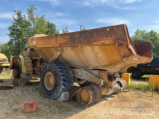 CAT 740 연결식 홀러