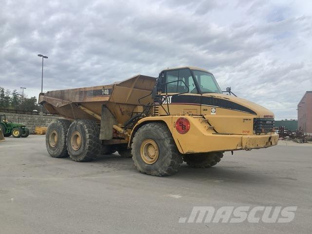 CAT 740 연결식 홀러