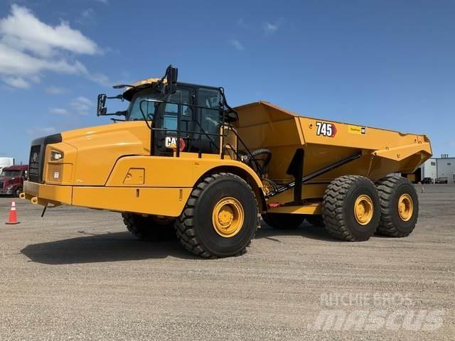 CAT 745 연결식 홀러