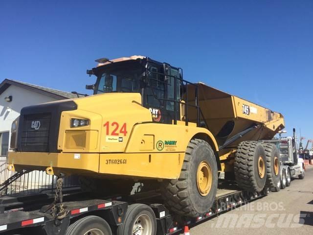 CAT 745 연결식 홀러