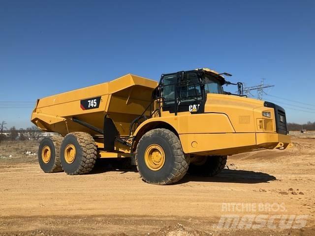 CAT 745 연결식 홀러