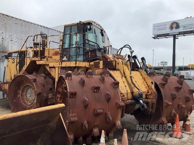 CAT 836G 토양 다짐기
