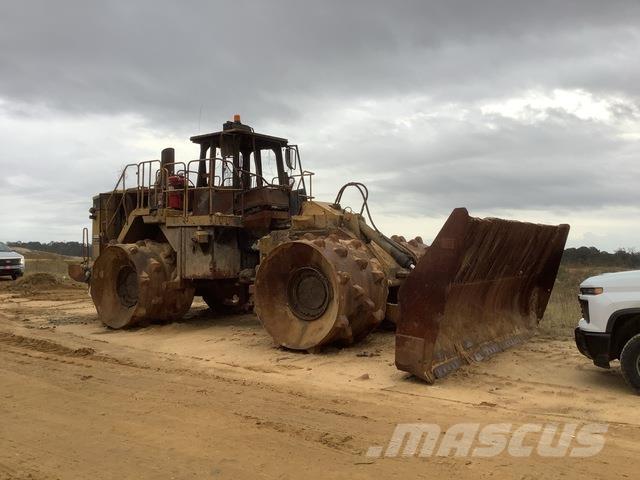 CAT 836H 토양 다짐기