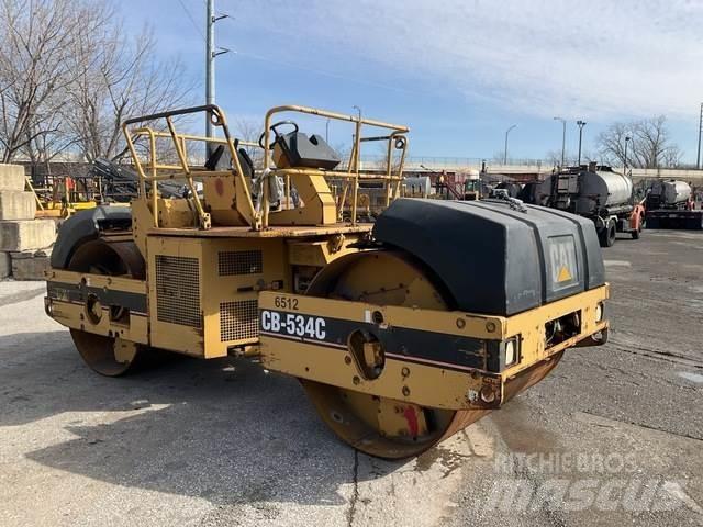 CAT CB-534C 트윈 드럼 롤러