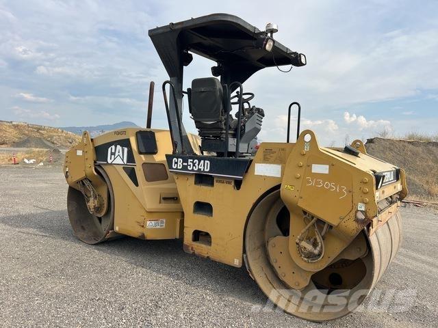 CAT CB-534D 트윈 드럼 롤러