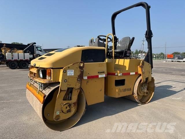 CAT CB34 트윈 드럼 롤러