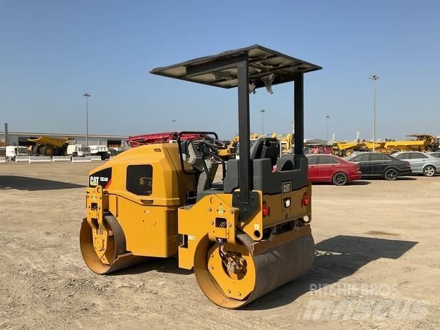 CAT CB34B 트윈 드럼 롤러