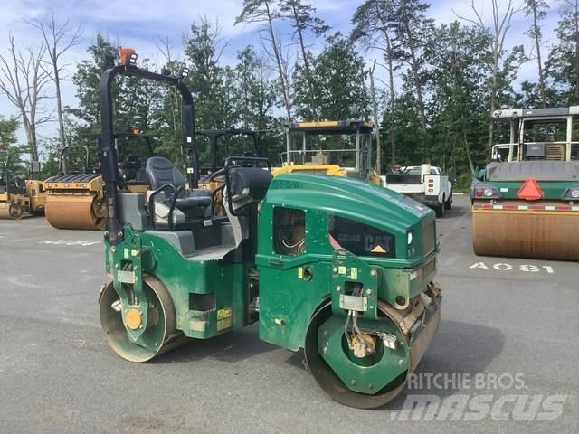 CAT CB34B 트윈 드럼 롤러